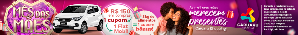 campanha mães Caruaru Shopping