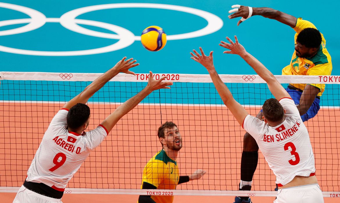 Olimpiada Brasil Passa Pela Tunisia Na Estreia Do Volei Masculino